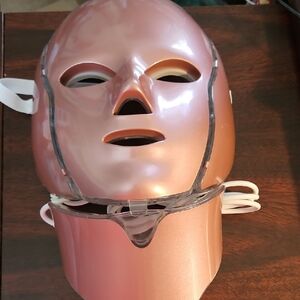 LED Facial Mask - Rose Gold Light Therapy Mask